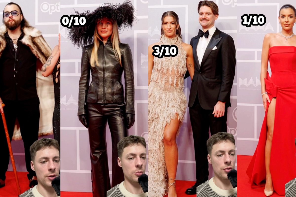 M.A.M.A. Awards: Red Carpet Looks Ranked & Rated by Lithuanian Influencer