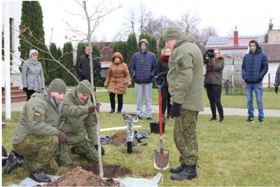 Obelių bunkerio atstatymas // „Rokiškio sirenos“ nuotr.