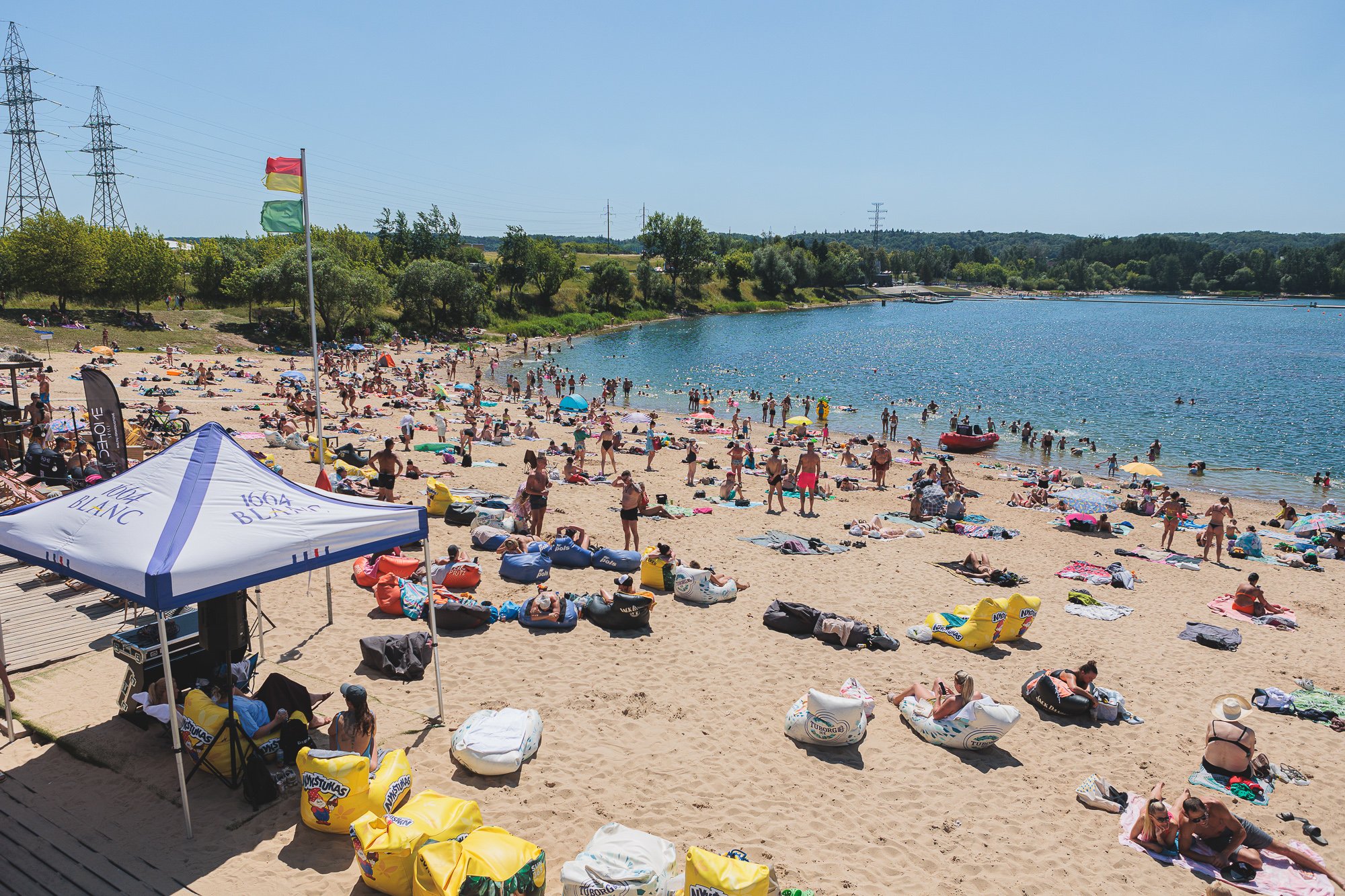 Reader reports alarming behavior at Lampedžiai beach