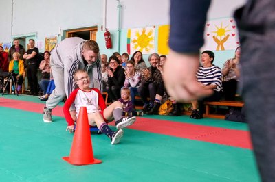 "Neptūnas" tarptautinę Dauno sindromo dieną paminėjo šventėje su vaikais