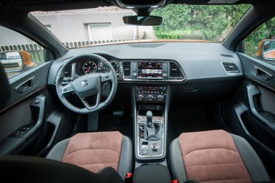 „Seat Ateca“ interjeras – be didesnių priekaištų