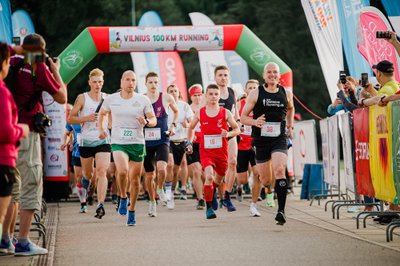 Aleksandras Sorokinas,  Vilniaus 100 km bėgimas (Nuotr. Mantas Repečka)