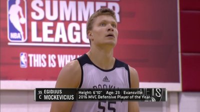 Egidijus Mockevičius NBA vasaros lygoje