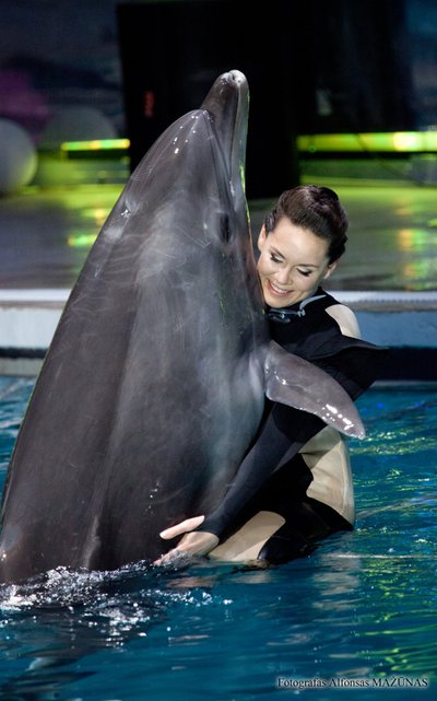 Kristina Navickaitė-Tina projekte "Delfinai ir žvaigždės"