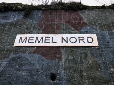 Немецкая батарея Memel-Nord