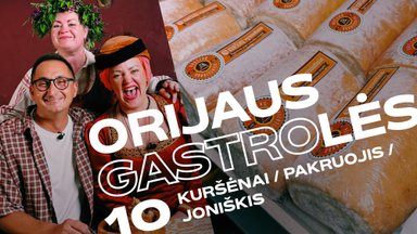 Orijaus GASTROlės Lietuvoje. Kaip gaminamas tikrasis Kuršėnų vyniotinis ir ypatingi Joniškio virtiniai