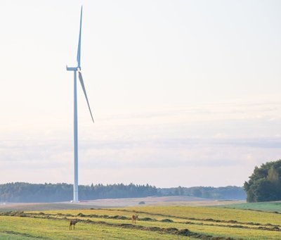 „Ignitis Renewables“ statomas didžiausias Lietuvoje vėjo elektrinių parkas Kelmės rajone