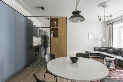 Epochų apartamentai/ Interjero autorė: Kristina Lastauskaitė-Pundė