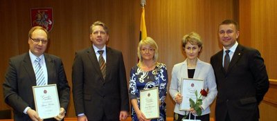 Prokurorai Artūras Urbelis, Darius Valys, Nomeda Urbonavičienė, Nida Grunskienė ir Saulius Galminas