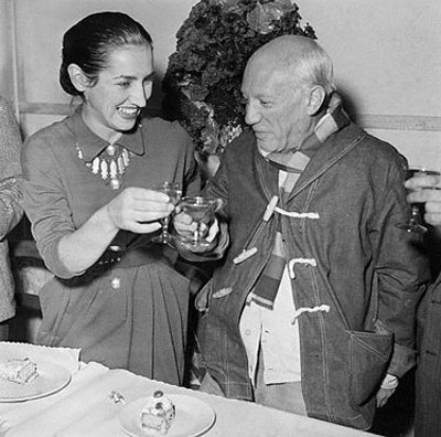 Pablo Picasso ir Francoise Gilot