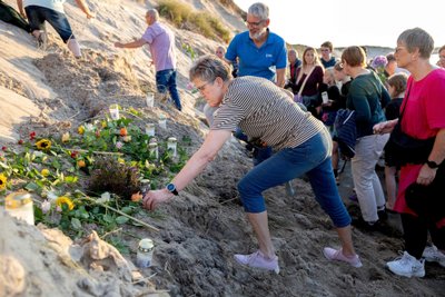 Pmaldos prie Danijos kopų žuvusiems berniukams atminti