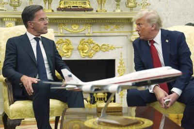 Markas Rutte ir Donaldas Trumpas