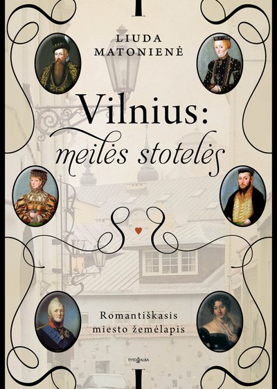 Knygos "Vilnius: meilės stotelės" viršelis