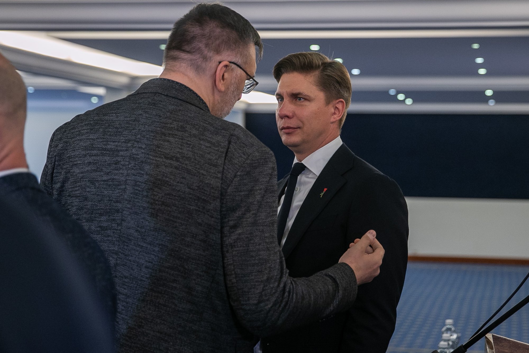 Sinkevičius uses Nausėda's phrase, explaining end of cooperation with 'Nemuno aušra' faction