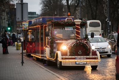 Kalėdinis traukinukas