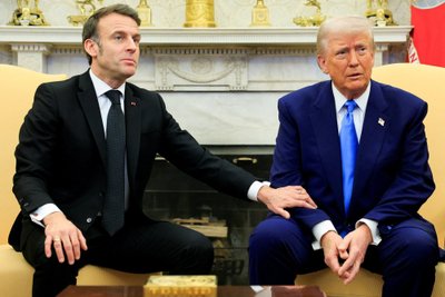 Emanuelis Macronas, Donaldas Trumpas