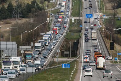 Eismo spūstis Islandijos prospekte