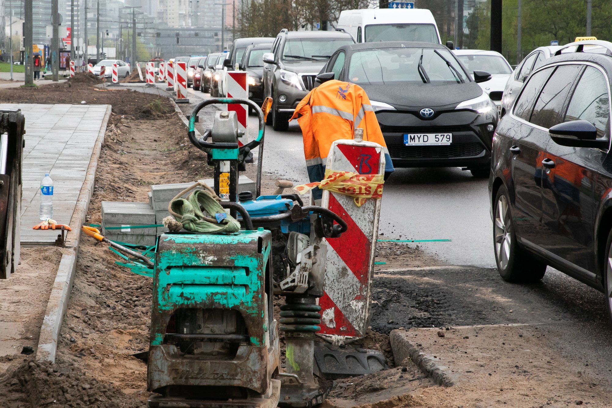 Traffic restrictions in Vilnius for major wastewater infrastructure project