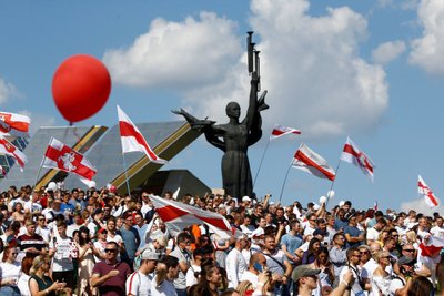 Nauja protestų banga Baltarusijoje