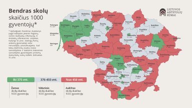 Sudarė skolininkų žemėlapį: sumos ir kiekiai įvairiose savivaldybėse skiriasi 3-4 kartus