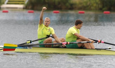 Saulius Ritteris ir Rolandas Maščinskas