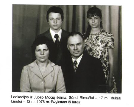 Partizano Juozo Mociaus gyvenimo akimirkos