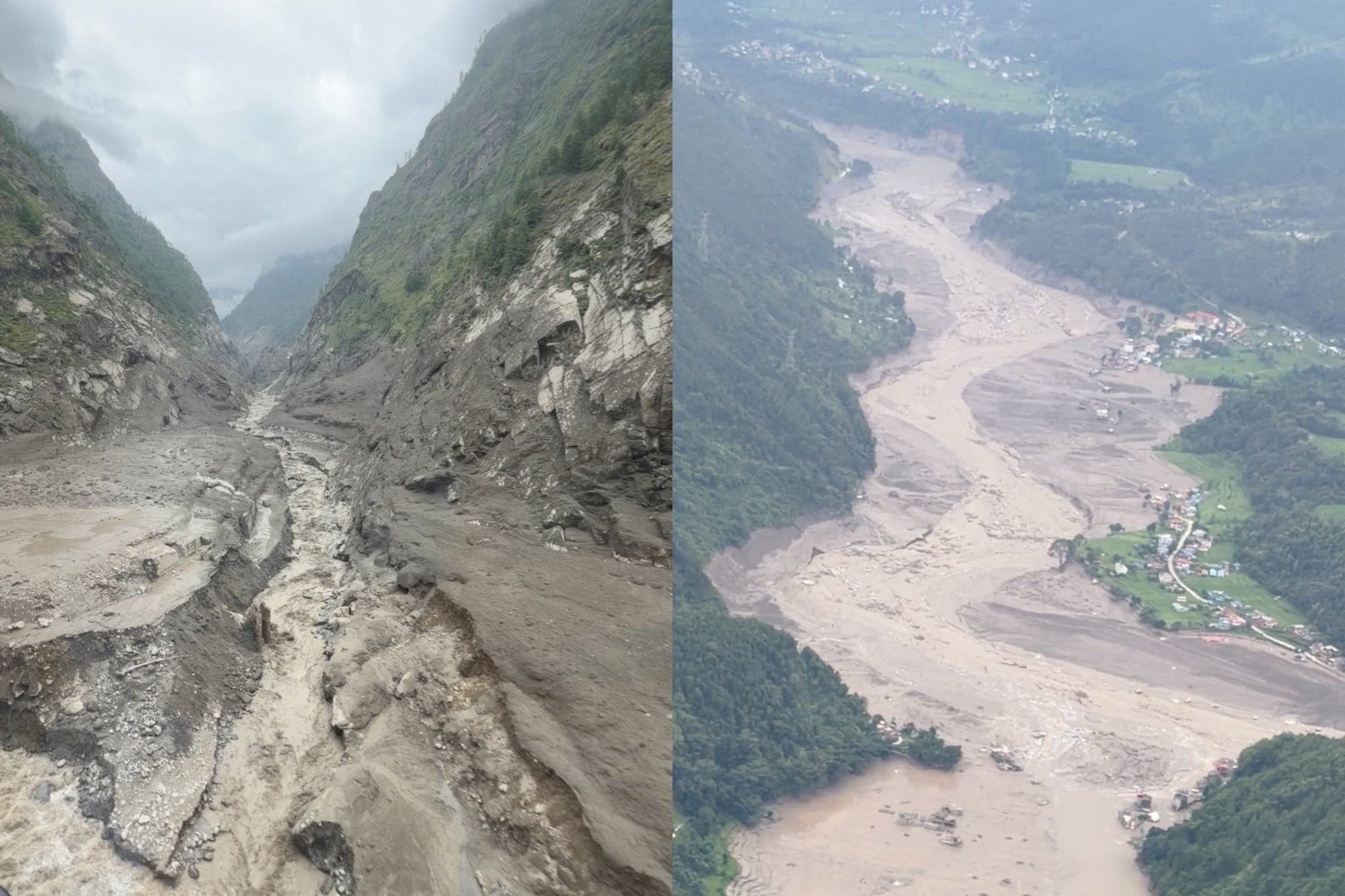 Devastating Floods Dramatically Alter Nepal's Landscape