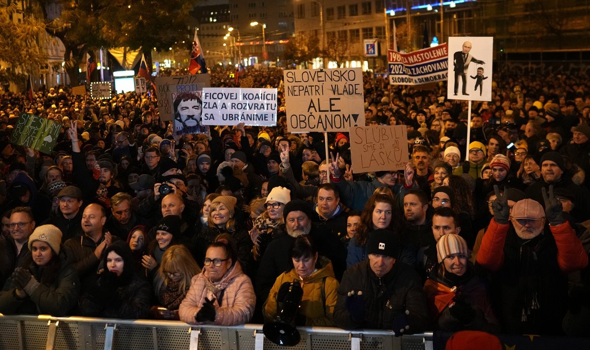 Protestas Slovakijoje