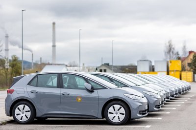 Nauji Aplinkos apsaugos departamento automobiliai / Luko Balandžio nuotr.