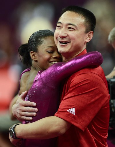 Gabrielle Douglas ir Liang Chow