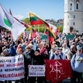 В Вильнюсе состоялся митинг против всеобщего налога на недвижимость