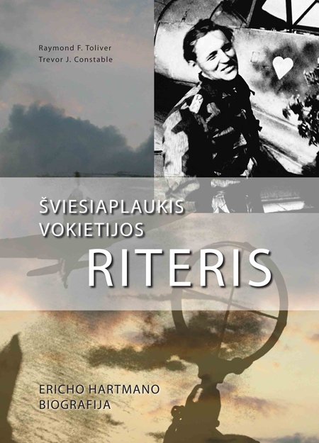 Knygos „Šviesiaplaukis Vokietijos riteris“ viršelis, leidykla „Briedis“