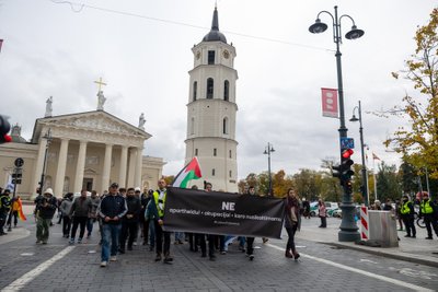 Tylos eiseną prieš Izraelio smurtą Gazoje