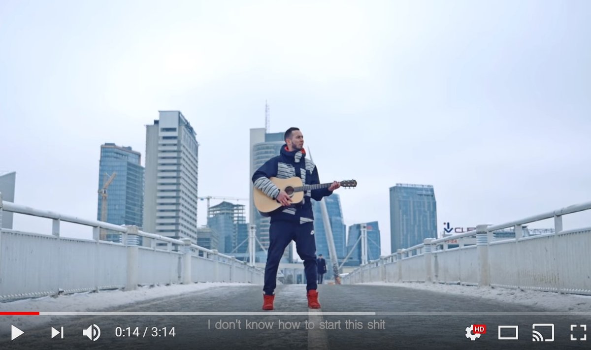 FAMOUS LATVIAN RAPPIST's love song to a Lithuanian girl - Delfi EN