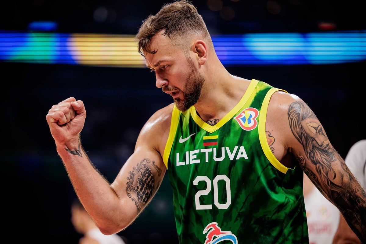Photo: Delfi Basket-ball : Rimas Kurtinaitis Dévoile Son Groupe Sans Jonas Valančiūnas