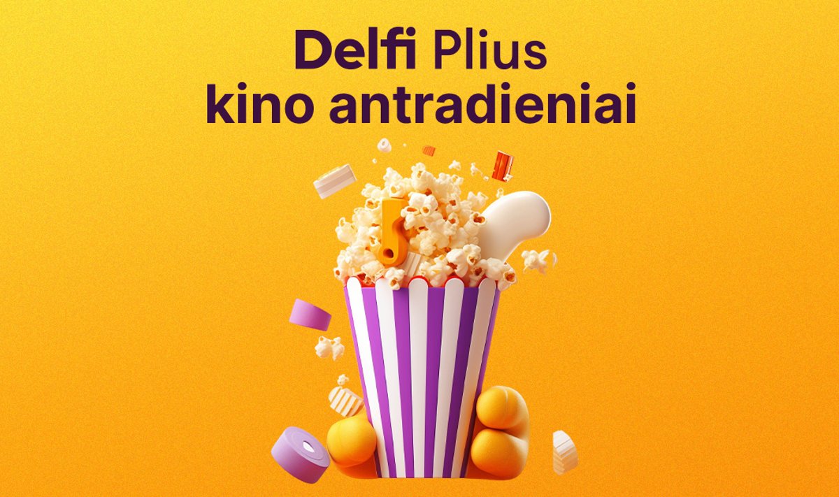 „Delfi Plius“ kino antradieniai