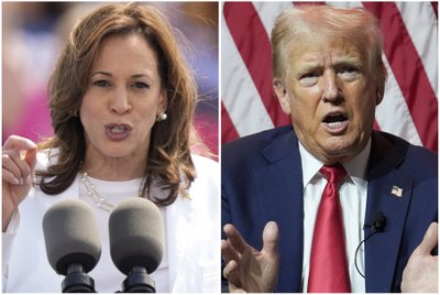 Kandidatai į JAV prezidentus Kamala Harris ir Donaldas Trumpas rugsėjo 10 d. susitiks akis į akį 