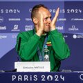 Lietuvos vyrų trijulių krepšinio rinktinės spaudos konferencija 