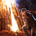 Laisvės gynėjų dienos atminimo laužų uždegimo ceremonija