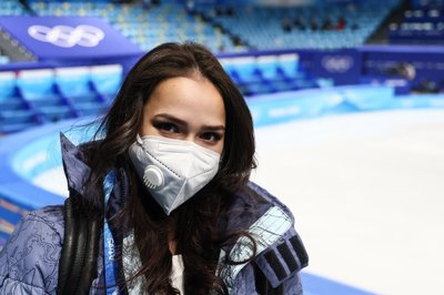 Alina Zagitova Pekino olimpinėse žaidynėse