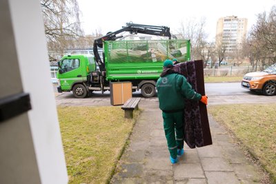 Ecoservice veža didelių gabaritų atliekas