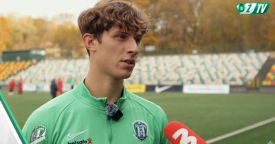 FK "Žalgiris" U19 komandos kapitonas Romualdas Jansonas