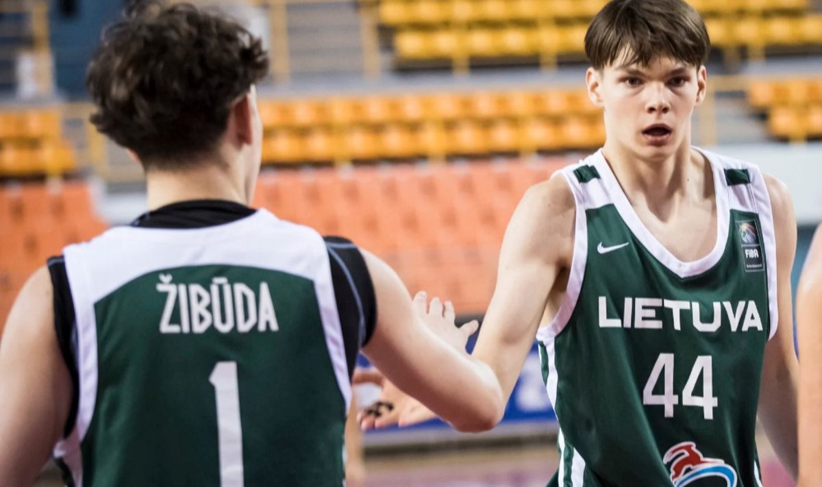 Emilis Žibūda, Tauris Aliukonis, Europos U16 čempionatas