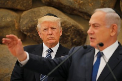 Donaldas Trumpas, Benjaminas Netanyahu