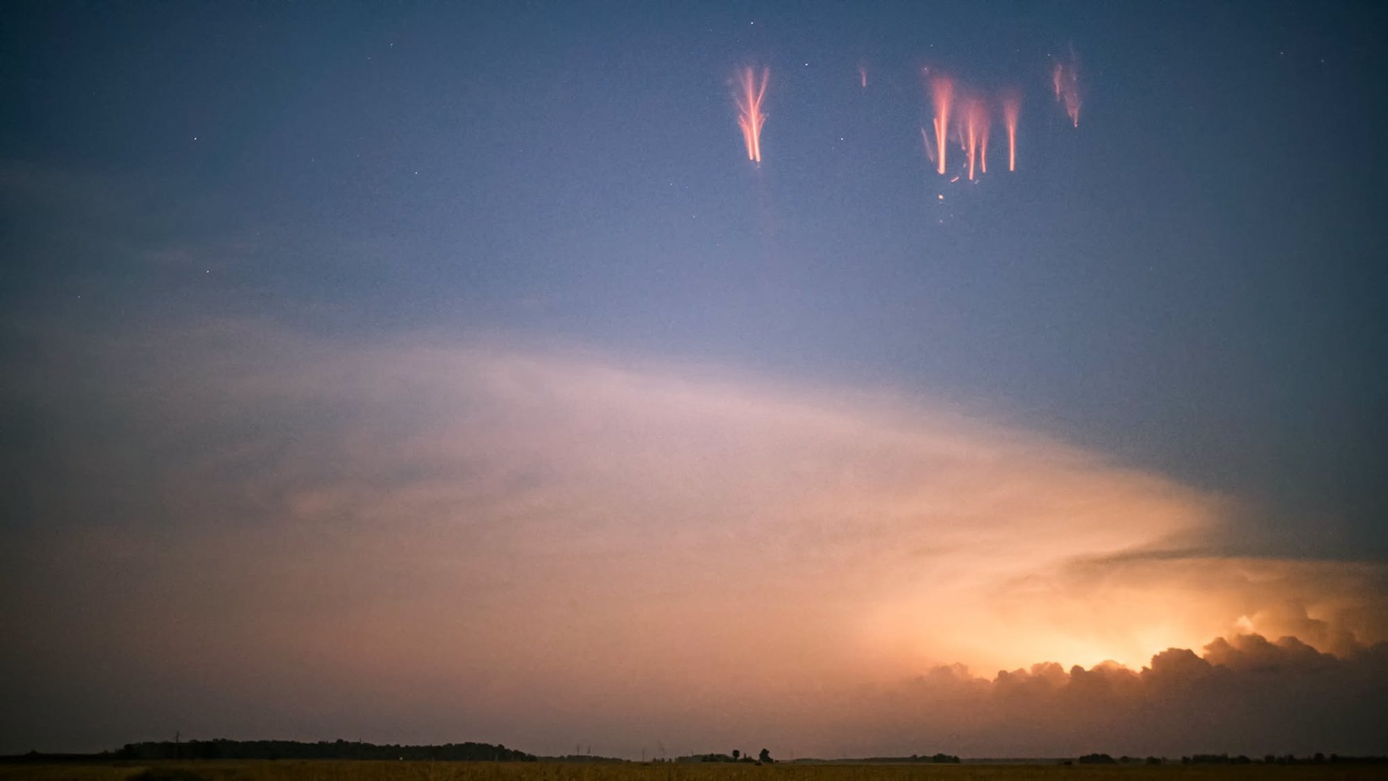 Photographer Captures Rare 'Sprites' Over Lithuania, Calls Them 'Incredible Sky Ghosts'