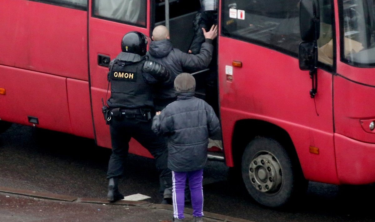 Protestai Baltarusijoje