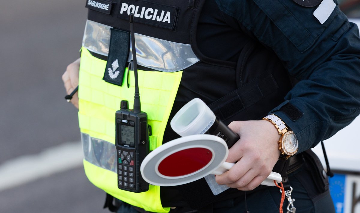 Policijos reidas Vilniuje