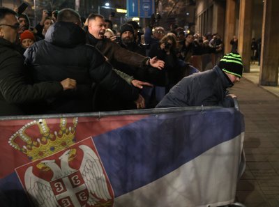 Protestai Serbijoje