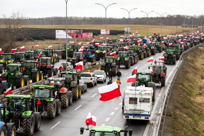 Lenkijos ūkininkų protestas