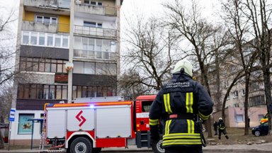 Explosion damages residential building in Vilnius